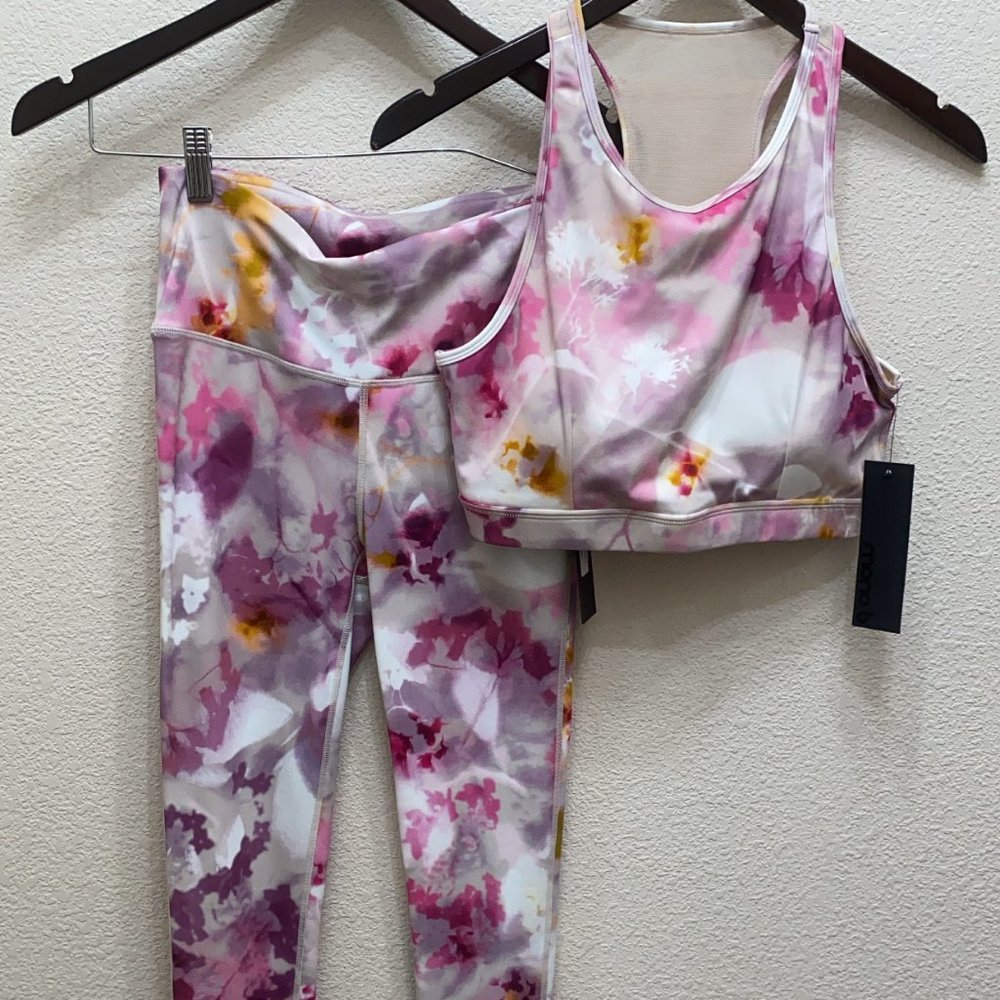 Mono B Watercolor Floral Leggings